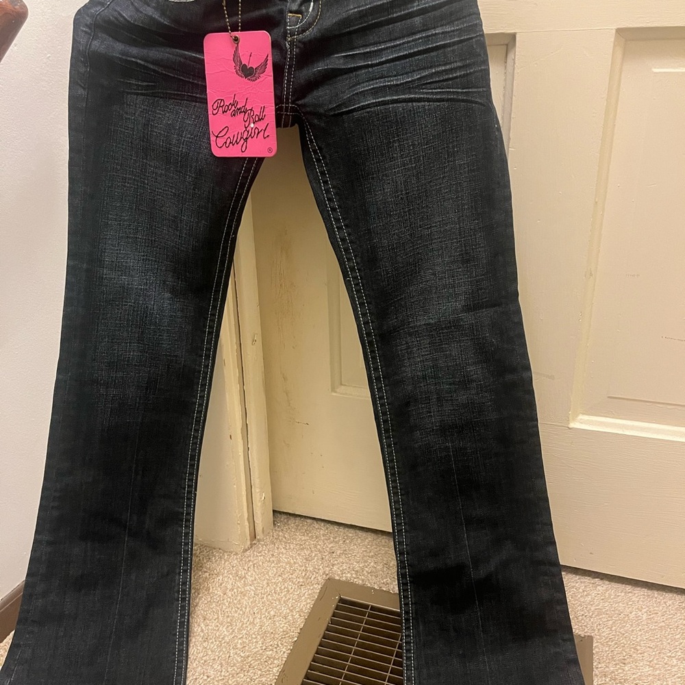 Rock & Roll Cowgirl Jeans Low Rise - Picture 5 of 14